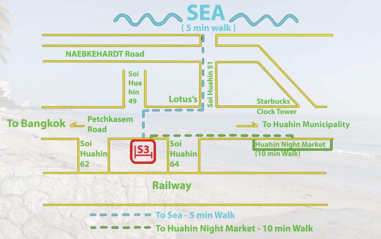 S3 Huahin Hotel Exteriör bild
